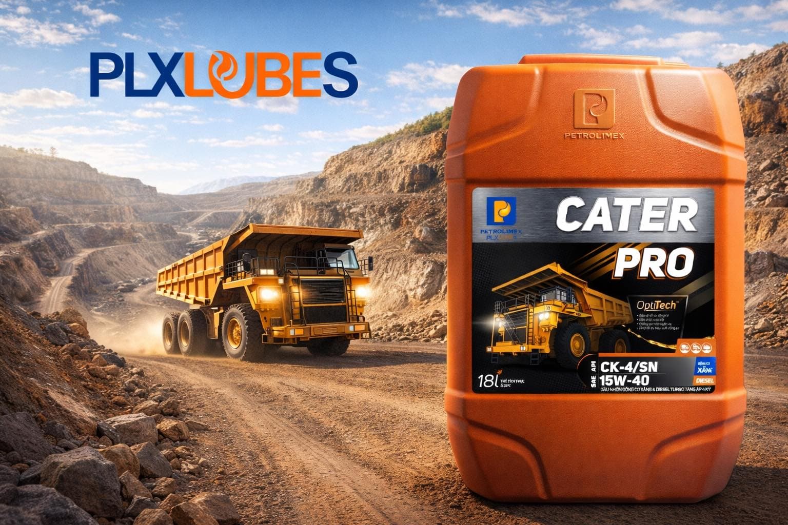 PLC Cater Pro cho xe tải nặng, máy công trình