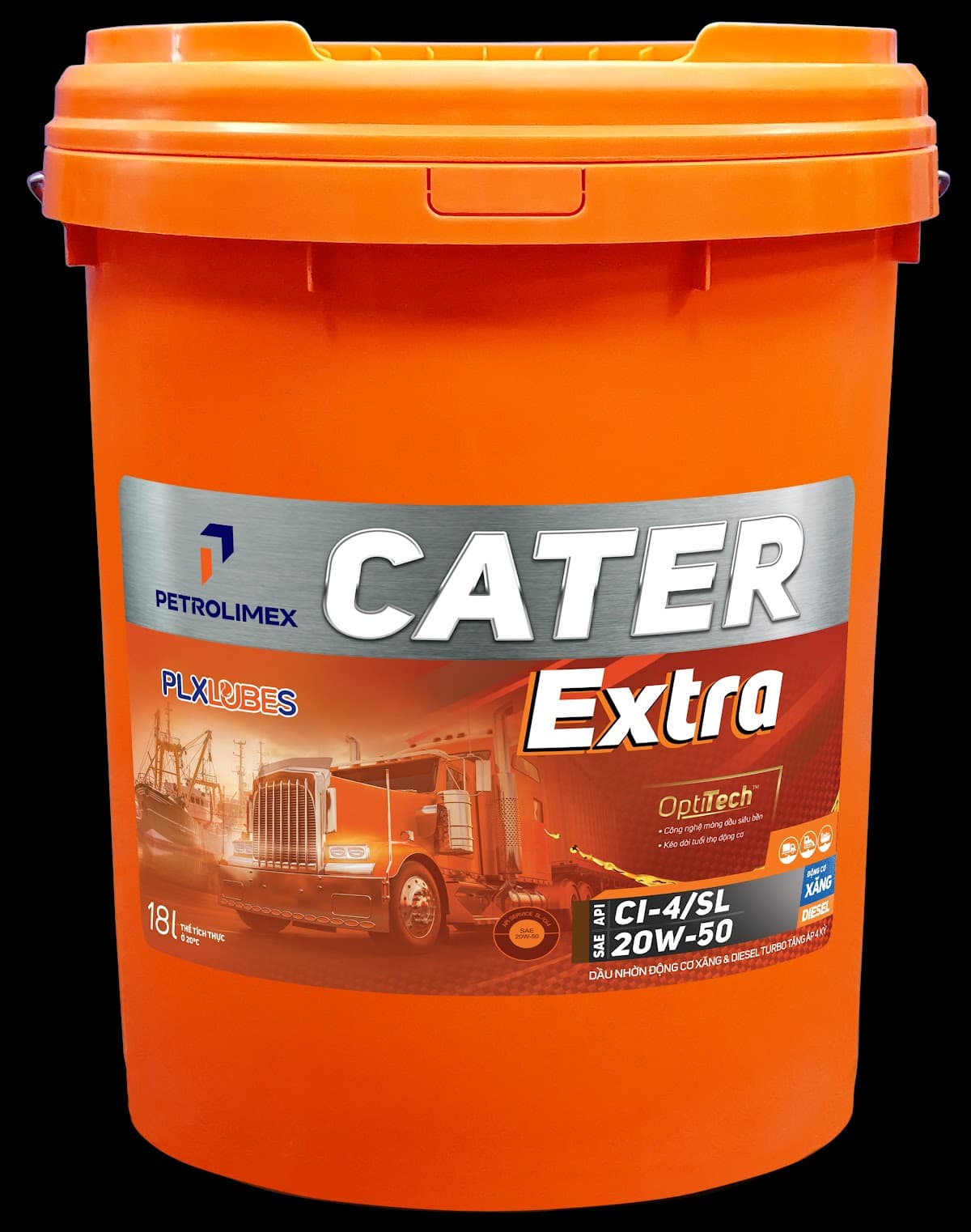 Bao bì PLC Cater Extra xô 18L